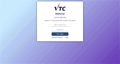 Desktop Screenshot of myportal.vtc.edu.hk